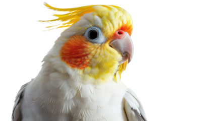  Highly detailed colorful cockatoo bird with a vibrant orange and yellow.png