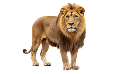 Obraz premium Majestic Lion Stance.