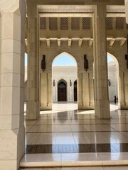 Sultan Qaboos Grand Mosque in Muscat