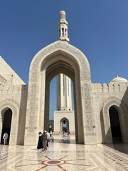 Sultan Qaboos Grand Mosque in Muscat