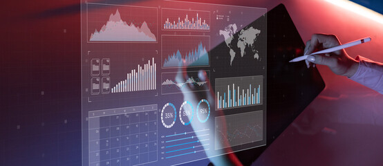 Data Analytics and Business Performance Metrics Visualization.