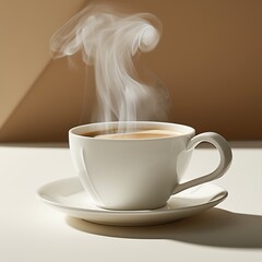 a cup of coffee