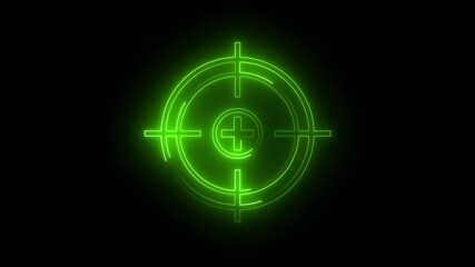 Clock target icon with arrow and timer design for business interface - Powered by Adobe