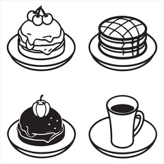 A Fluffy Golden Brown Stack of Buttermilk Pancakes with Melting Butter, Drenched in Sweet Tooth Maple Syrup, the Ultimate Comfort Food Breakfast