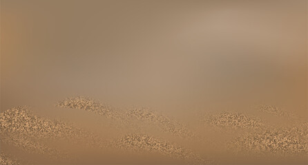 Golden sand patterns. Abstract ridges and dynamic flowing landscape.
