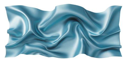 isolated long rectangular neoprene banner