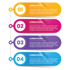 creative step Numbering Infographic Template