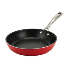 Nonstick frying pan with handle, transparent PNG
