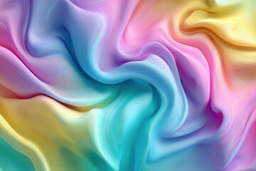 Obraz premium Fluid Gradient Vector – Abstract Flowing Composition for UI, Branding & Editorial Design