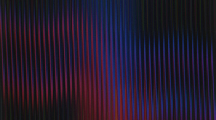 Abstract vertical lines with vibrant purple, blue, and red hues