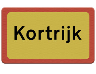 Digital CompositeRoad Sign For The