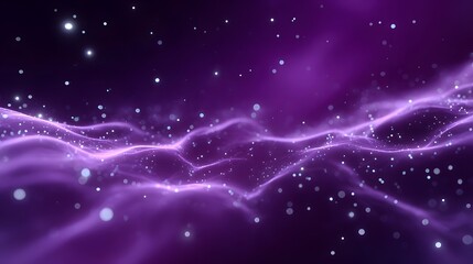 Fototapeta premium A breathtaking abstract image depicting swirling cosmic energy in the form of a vibrant, ethereal galactic nebula against a starry night sky background.