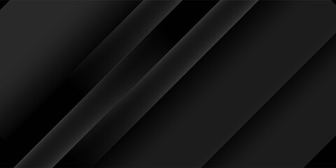 Fototapeta premium minimalist banner black geometric abstract background