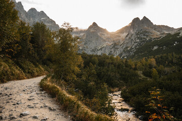 High Tatras mountains in Slovakia &ndash; scenic alpine landscape