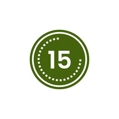 Number icon vector illustration. Infographic number icon vector. number icon vector