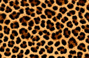 Leopard texture, skin pattern, jaguar spots, real animal hair, wool, stylish background design