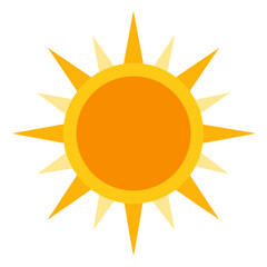 sun vector illustration