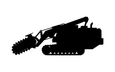 Trencher Silhouette Vector Illustration © Hikmat Studios