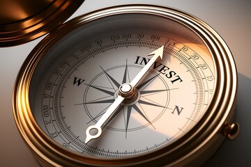 Fototapeta premium Invest Concept.