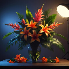 トロピカルな花