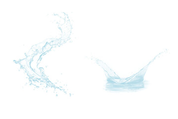 Png water splash isolated on transparent background stock royalty free png