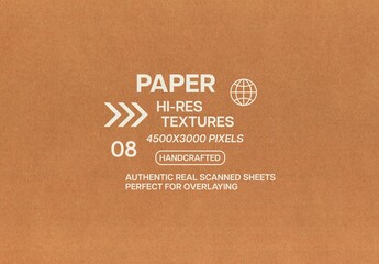 Authentic Kraft Paper Textures