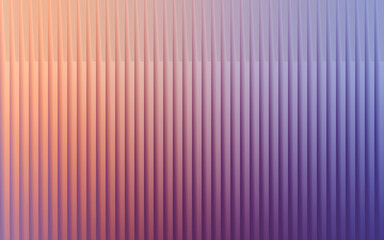 Obraz premium Soft gradient of warm orange to cool purple stripes on textured frosted glass surface
