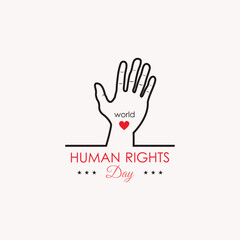 Illustration Design for Human Rights Day, December 10th