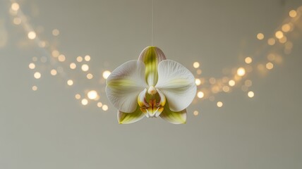 Golden light bokeh overlay, soft glowing orbs, transparent