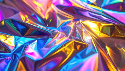 Flygen Soft Glowing Holographic Background with Layered Pastel Hues
