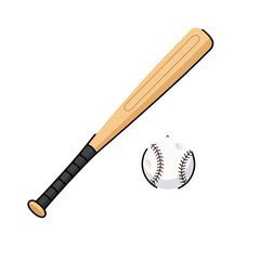 Baseball Vector Illustration Sport Icon American Flat Design