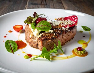 Gourmet Steak Dish