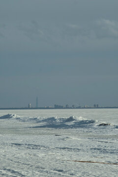 winter lakhta centr