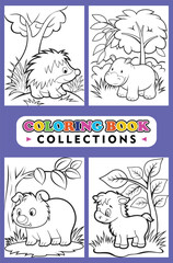 Collection Showcases Cute Animals Like A Hedgehog Hippo Dog And Horse