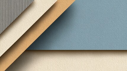Neutral Toned Layered Textures: Abstract Geometric Background for Web and Print Design