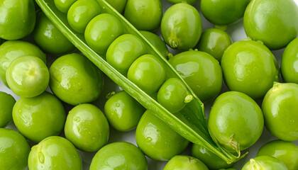 Green Pea Background