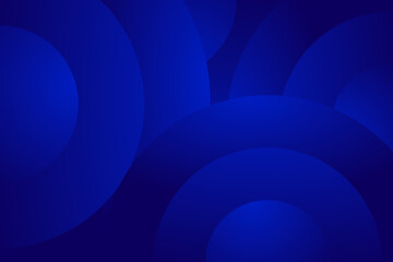 Abstract blue background Dynamic shapes composition.
