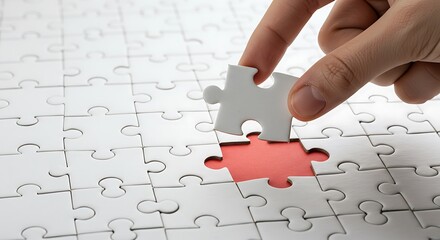 Completing the puzzle, A symbol of problem solving and strategy