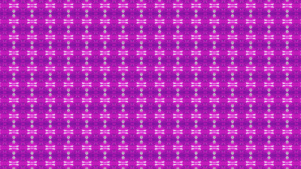Vibrant Neon Magenta And Purple Seamless Geometric Pattern