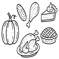 invitation, thanksgiving, american, graphic, ink, vignetting, whimsical, celebrate, element, family, festive, glasses, greeting, happy, illustration, menu, retro, seasonal, set, sticker, vintage, card