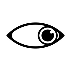 eye icon looking to the left