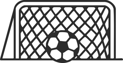 Ball Entering Soccer Goal