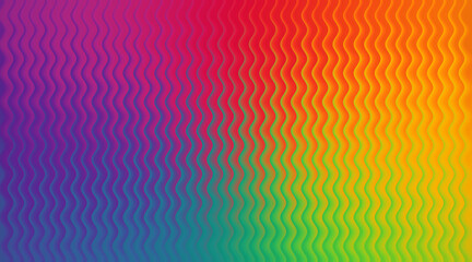 Vibrant rainbow gradient with a wavy pattern creating a psychedelic and abstract background