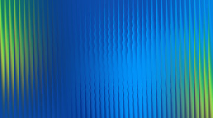 Vertical blue and green wavy lines with a soft gradient backdrop