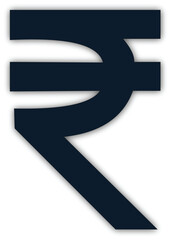 arrow sign isolated on white