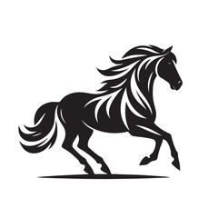 Horse Silhouette Logo Design
