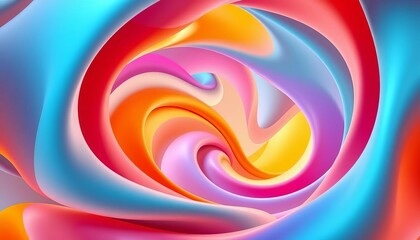 Fluid, interwoven curves forming a hypnotic abstract geometric pattern, seamless, texture