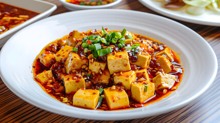 Mapo Tofu: Authentic Sichuan Traditional Spicy-Numbing Tofu Dish with Silken/Firm Tofu, Minced Beef, Pixian Doubanjiang, Sichuan Peppercorns & Chili Oil&mdash;Stir-Fried for Savory Umami Flavor, Perfect wit