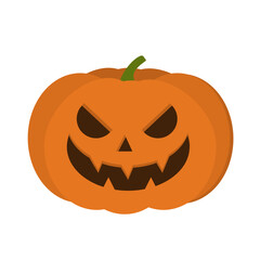 Halloween Emoticon Pumpkin