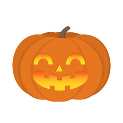 Halloween Emoticon Pumpkin